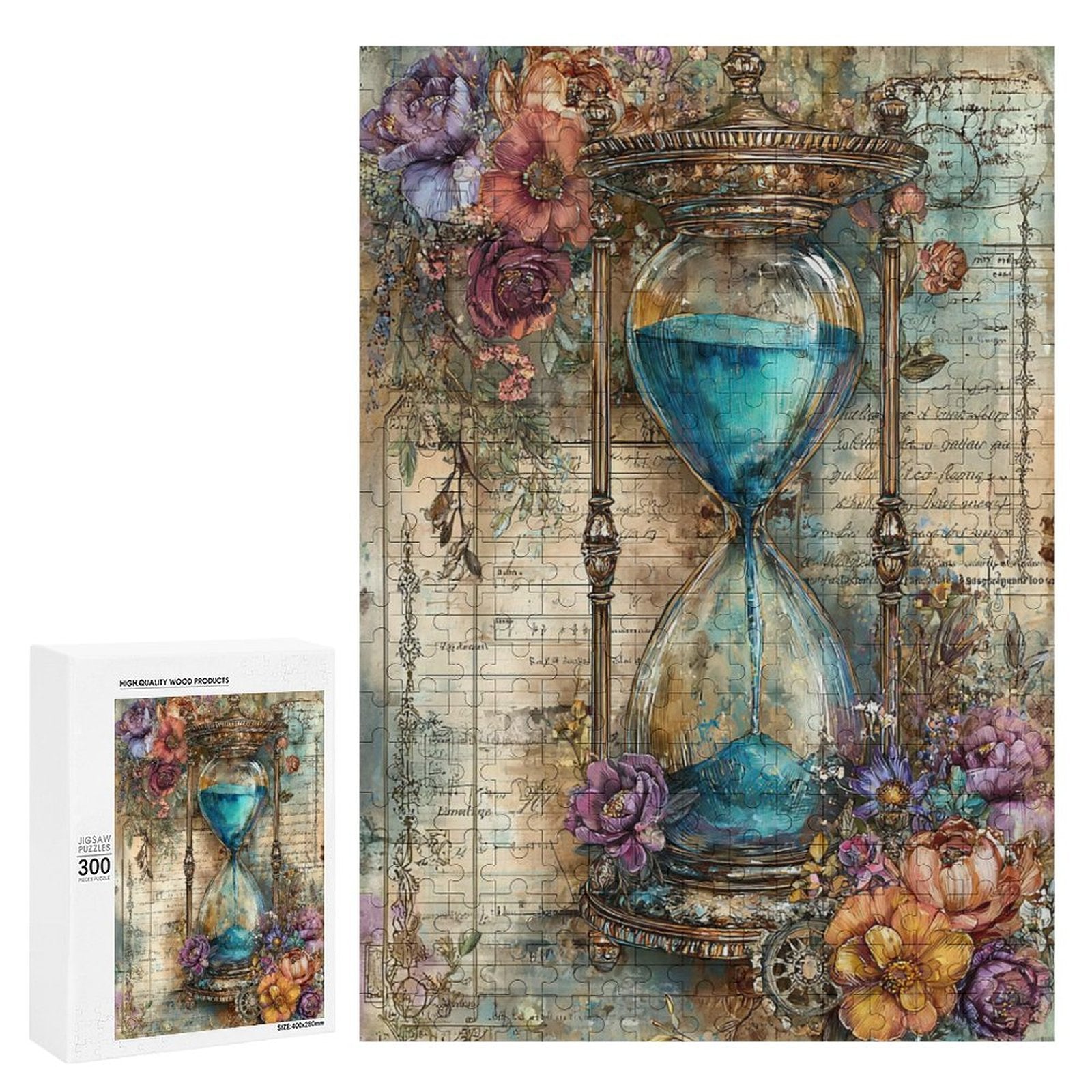 Hourglass Wooden Puzzle