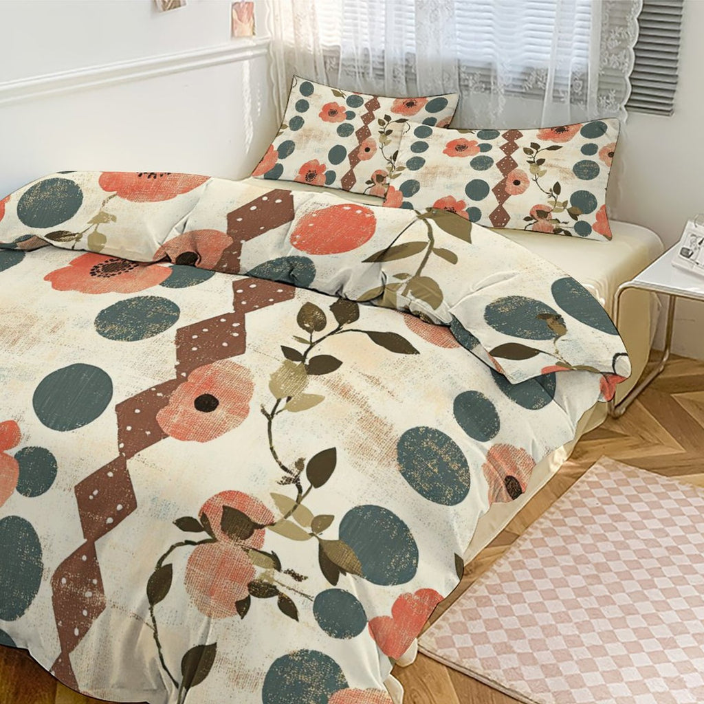 Queen 3-Piece Bedding Set-90"x90"/ 229x229cm