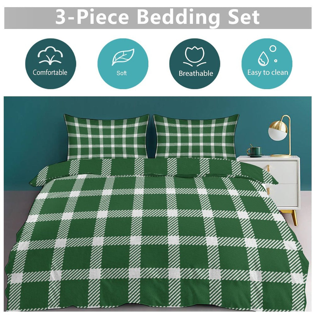 King 3-Piece Bedding Set-102"x90"/ 259x229cm