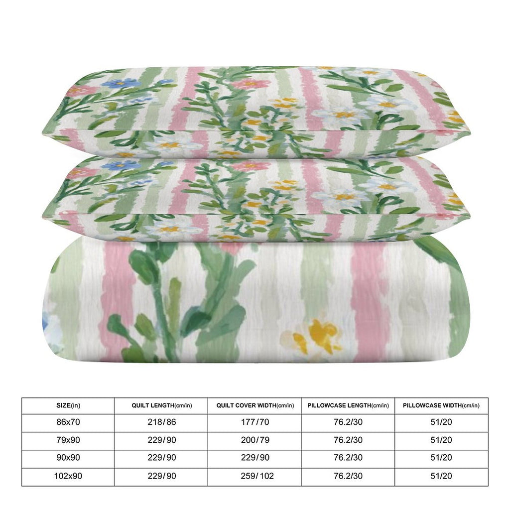 Full 3-Piece Bedding Set-86"×70"/ 218×177cm