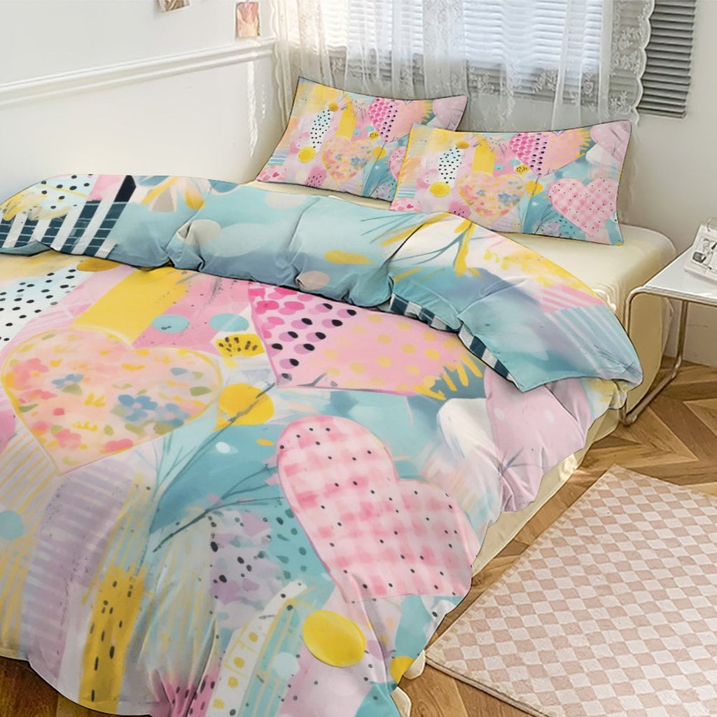 Full 3-Piece Bedding Set-86"×70"/ 218×177cm