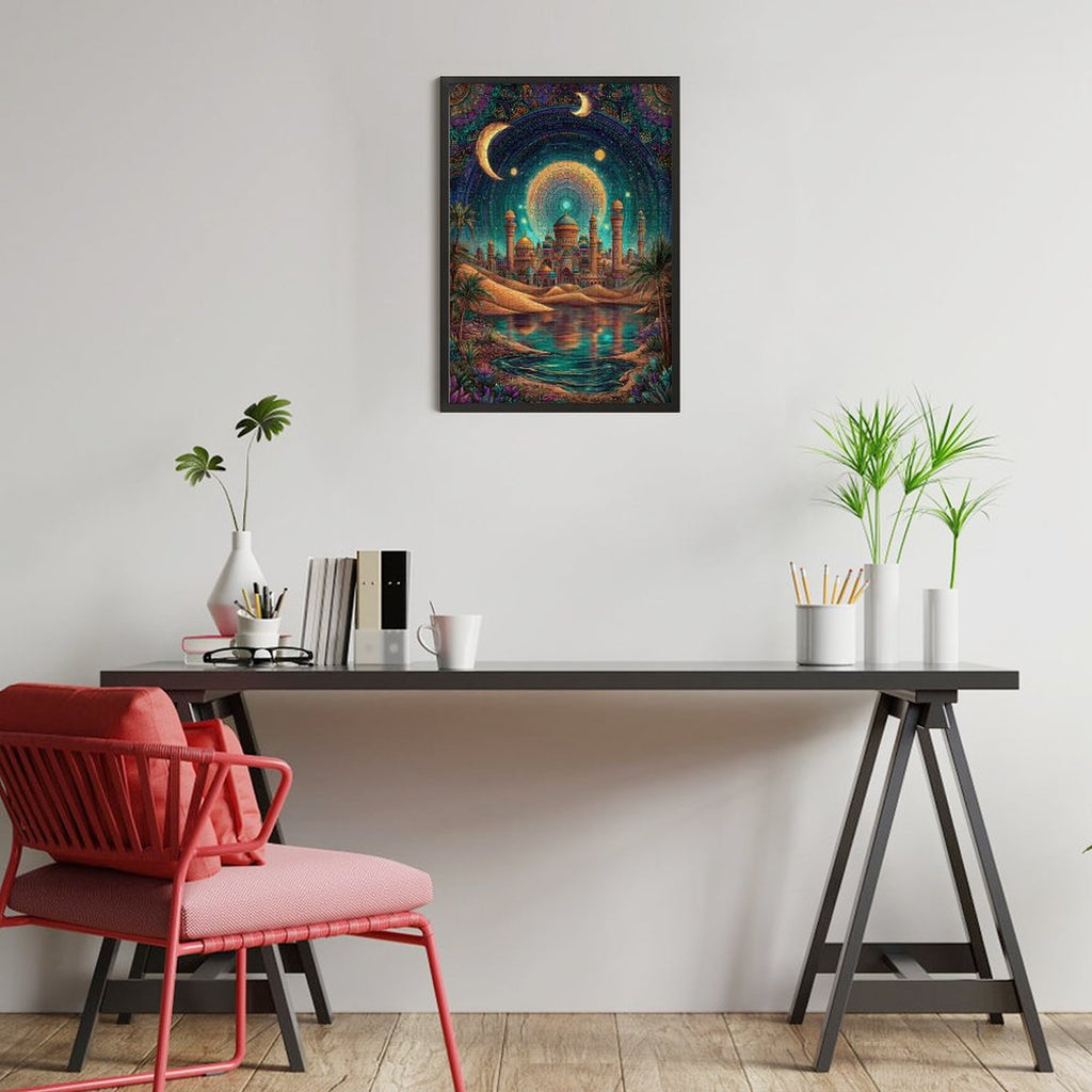 Desert Nights Wooden Puzzle
