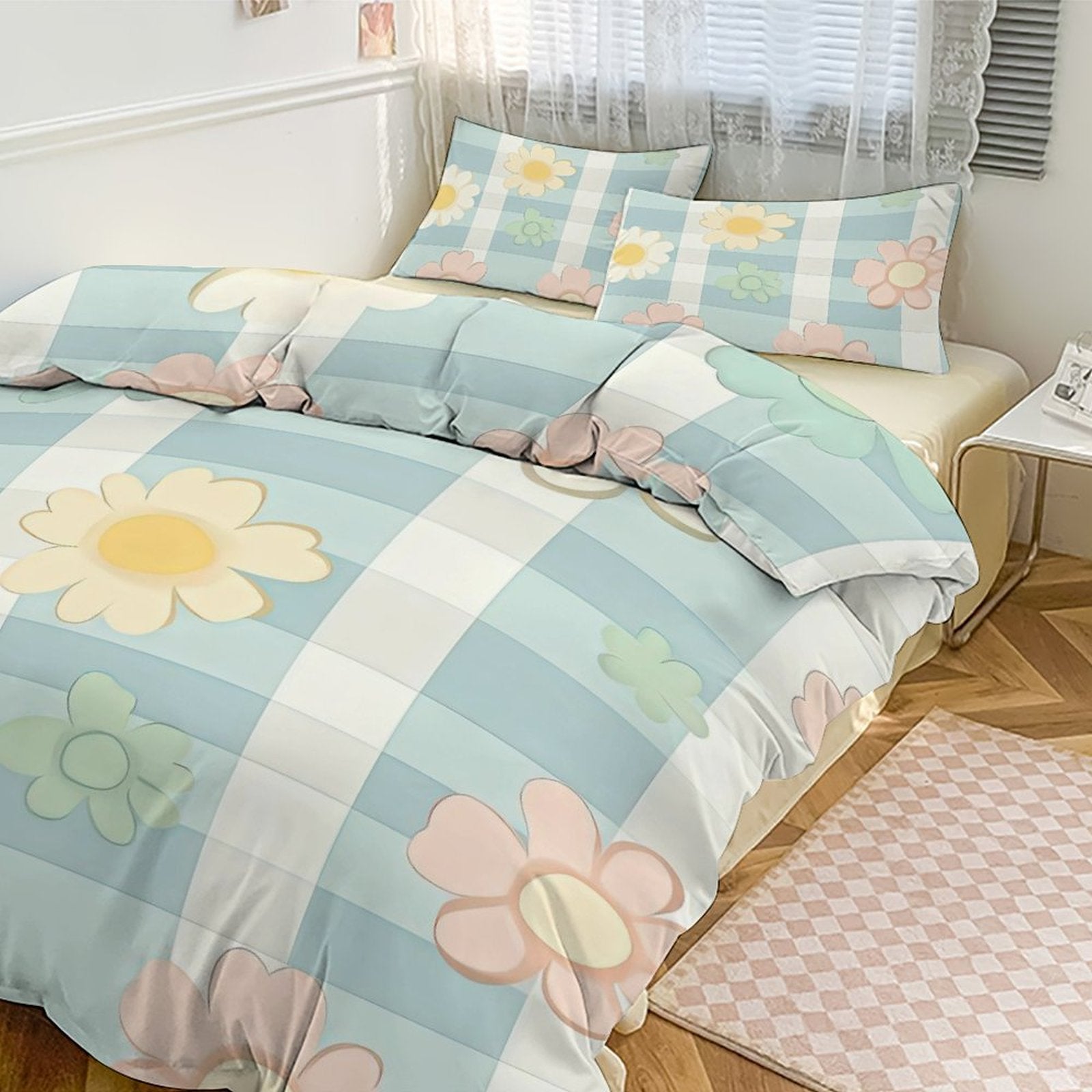 Full 3-Piece Bedding Set-86"×70"/ 218×177cm