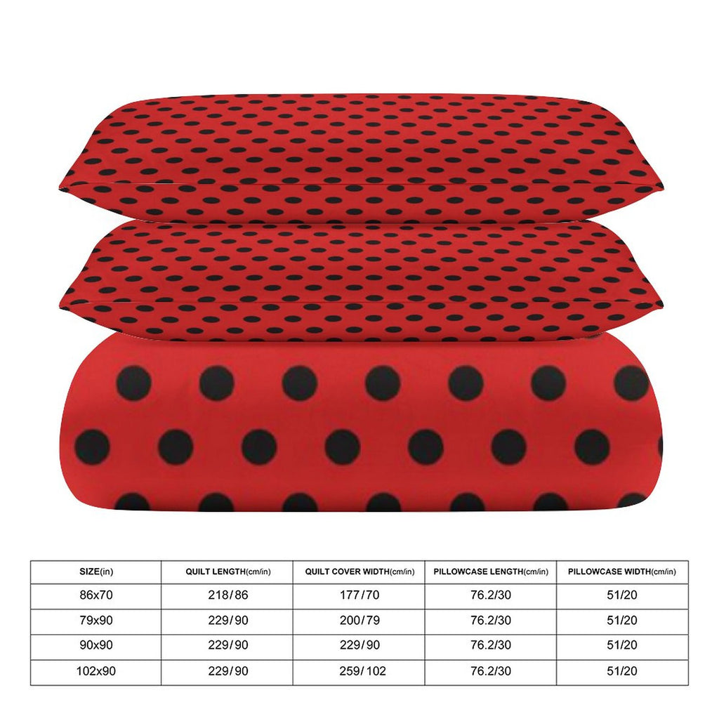 Queen 3-Piece Bedding Set-90"x90"/ 229x229cm