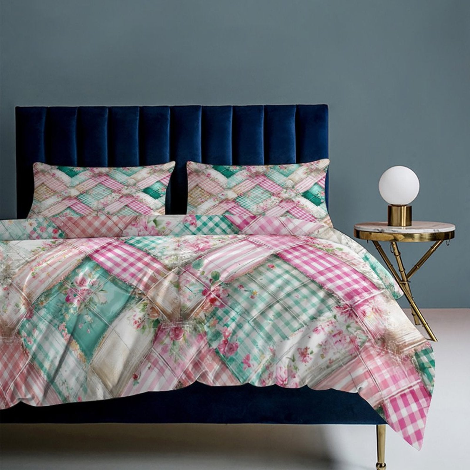 Queen 3-Piece Bedding Set-90"x90"/ 229x229cm