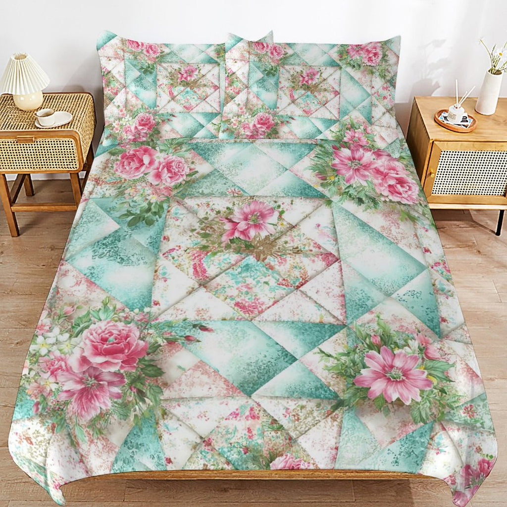 Queen 3-Piece Bedding Set-90"x90"/ 229x229cm