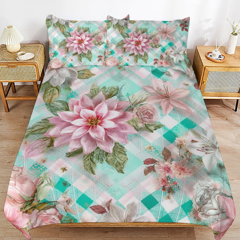 Queen 3-Piece Bedding Set-90"x90"/ 229x229cm