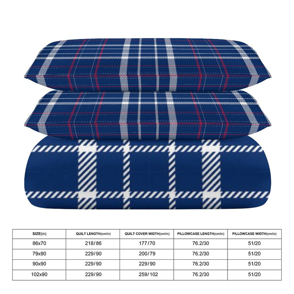 King 3-Piece Bedding Set-102"x90"/ 259x229cm