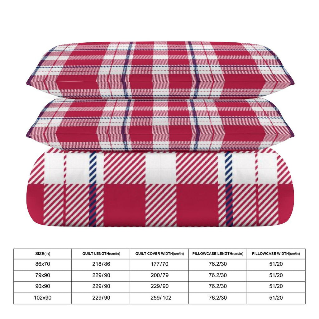 Full 3-Piece Bedding Set-86"×70"/ 218×177cm