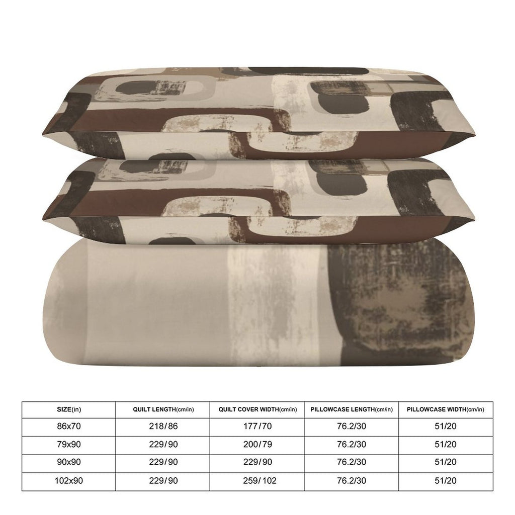 King 3-Piece Bedding Set-102"x90"/ 259x229cm