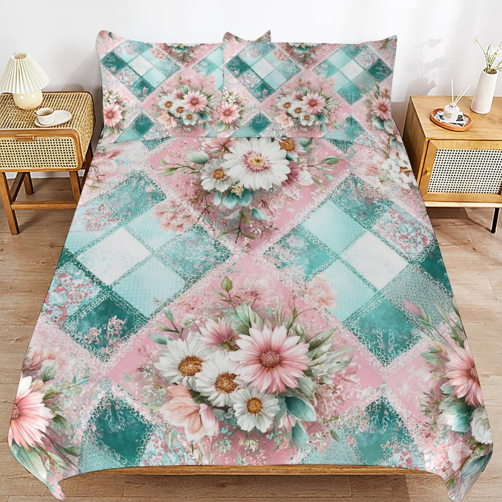 King 3-Piece Bedding Set-102"x90"/ 259x229cm
