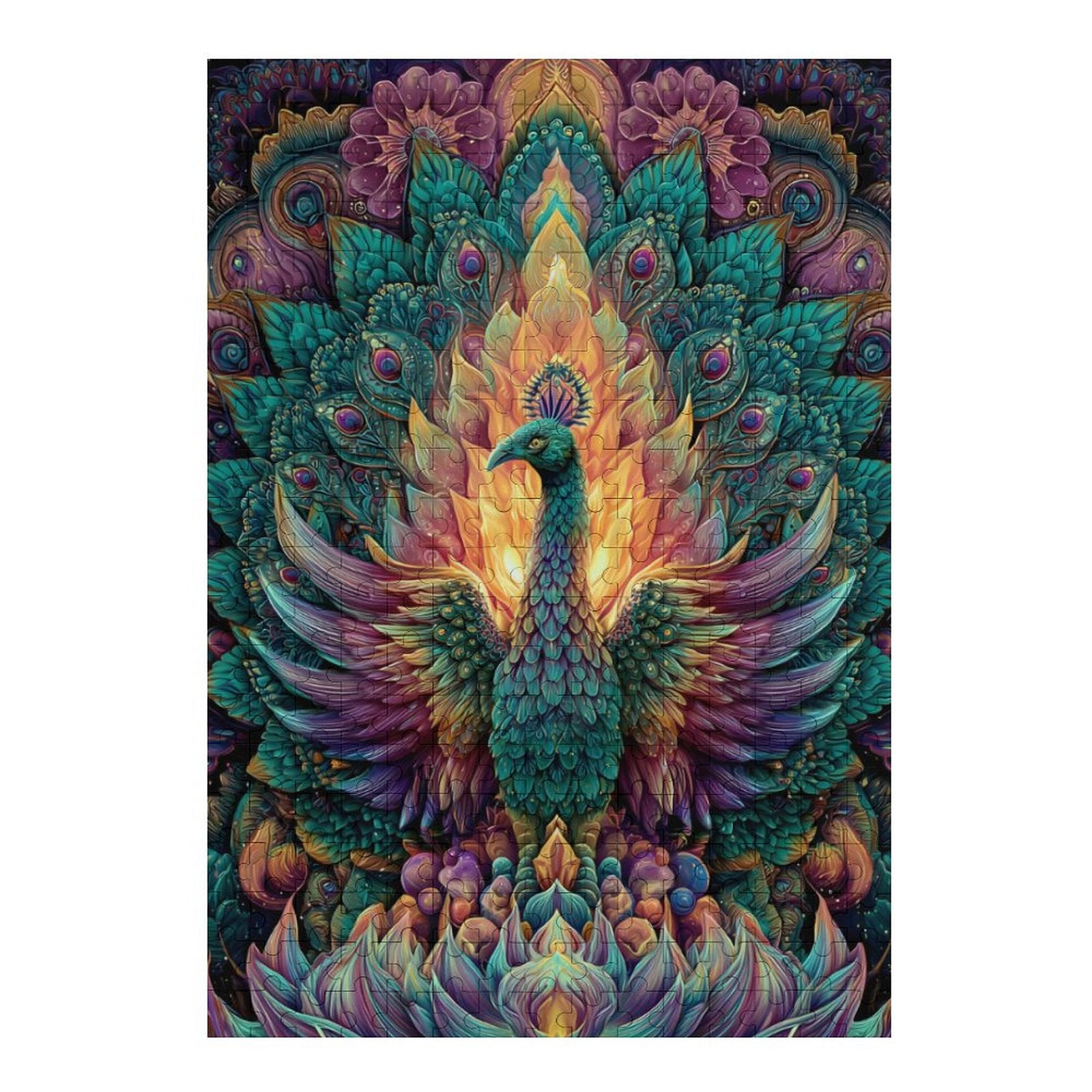 Colorful Wooden Puzzle