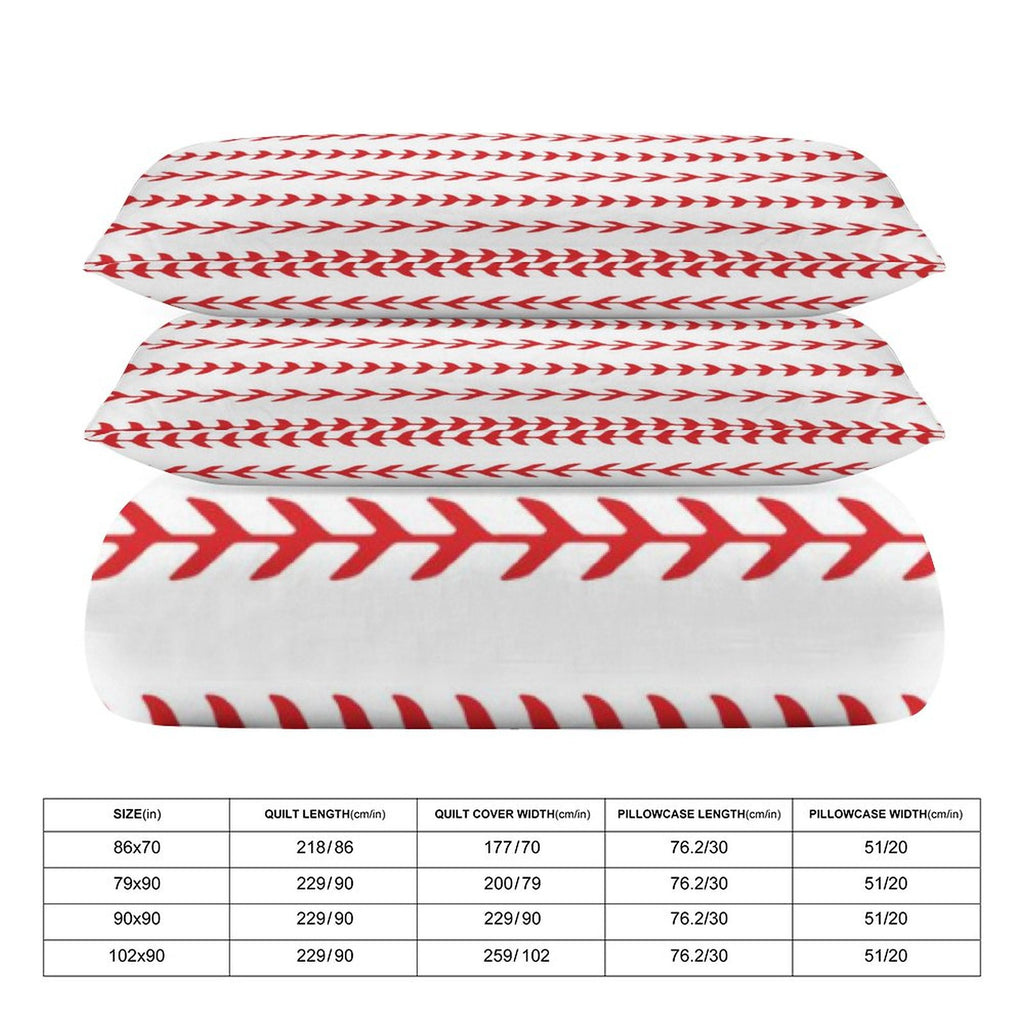 Queen 3-Piece Bedding Set-90"x90"/ 229x229cm