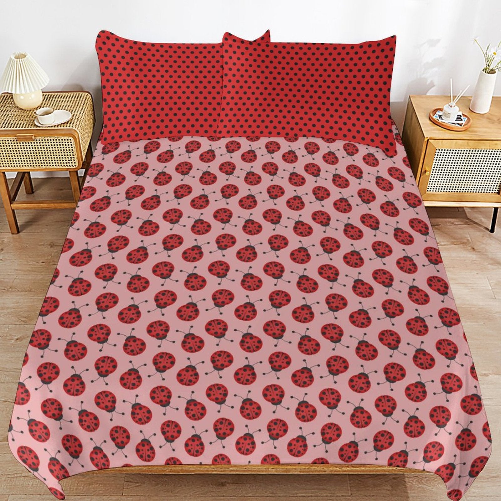 Queen 3-Piece Bedding Set-90"x90"/ 229x229cm
