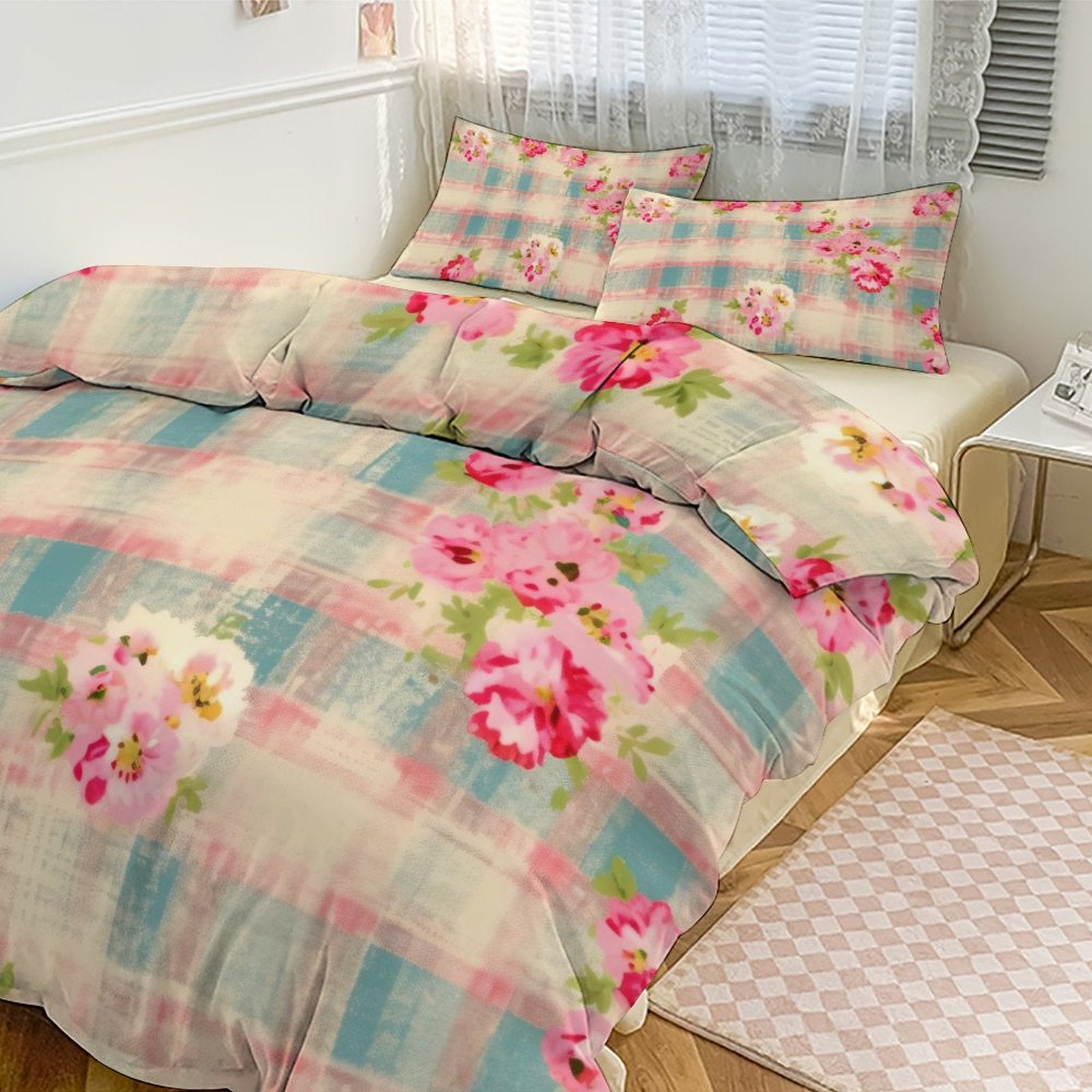 King 3-Piece Bedding Set-102"x90"/ 259x229cm