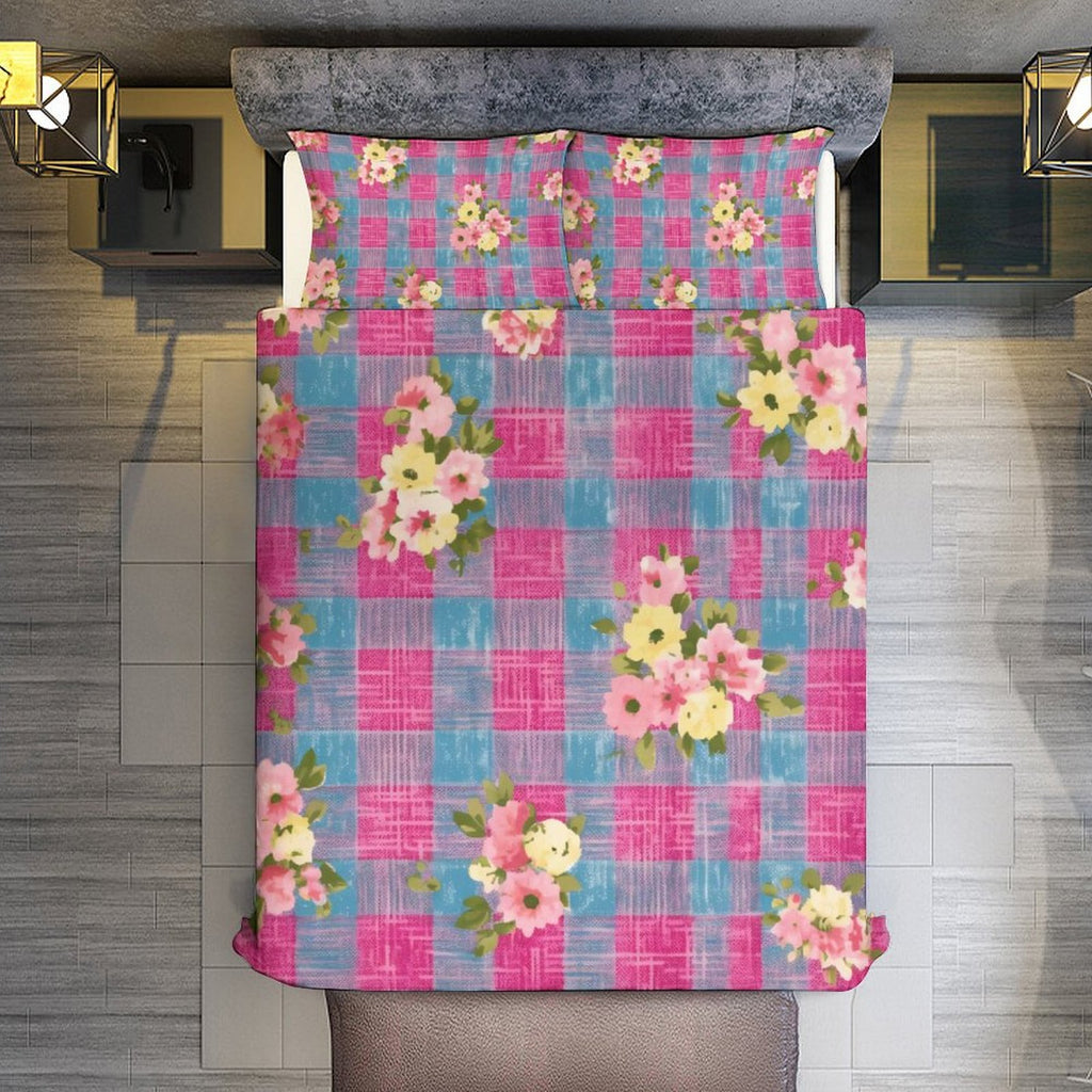 Queen 3-Piece Bedding Set-90"x90"/ 229x229cm