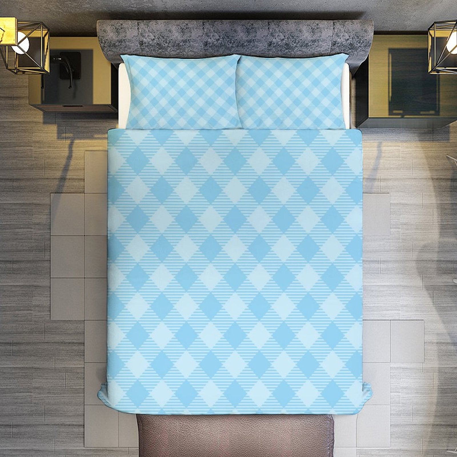 King 3-Piece Bedding Set-102"x90"/ 259x229cm
