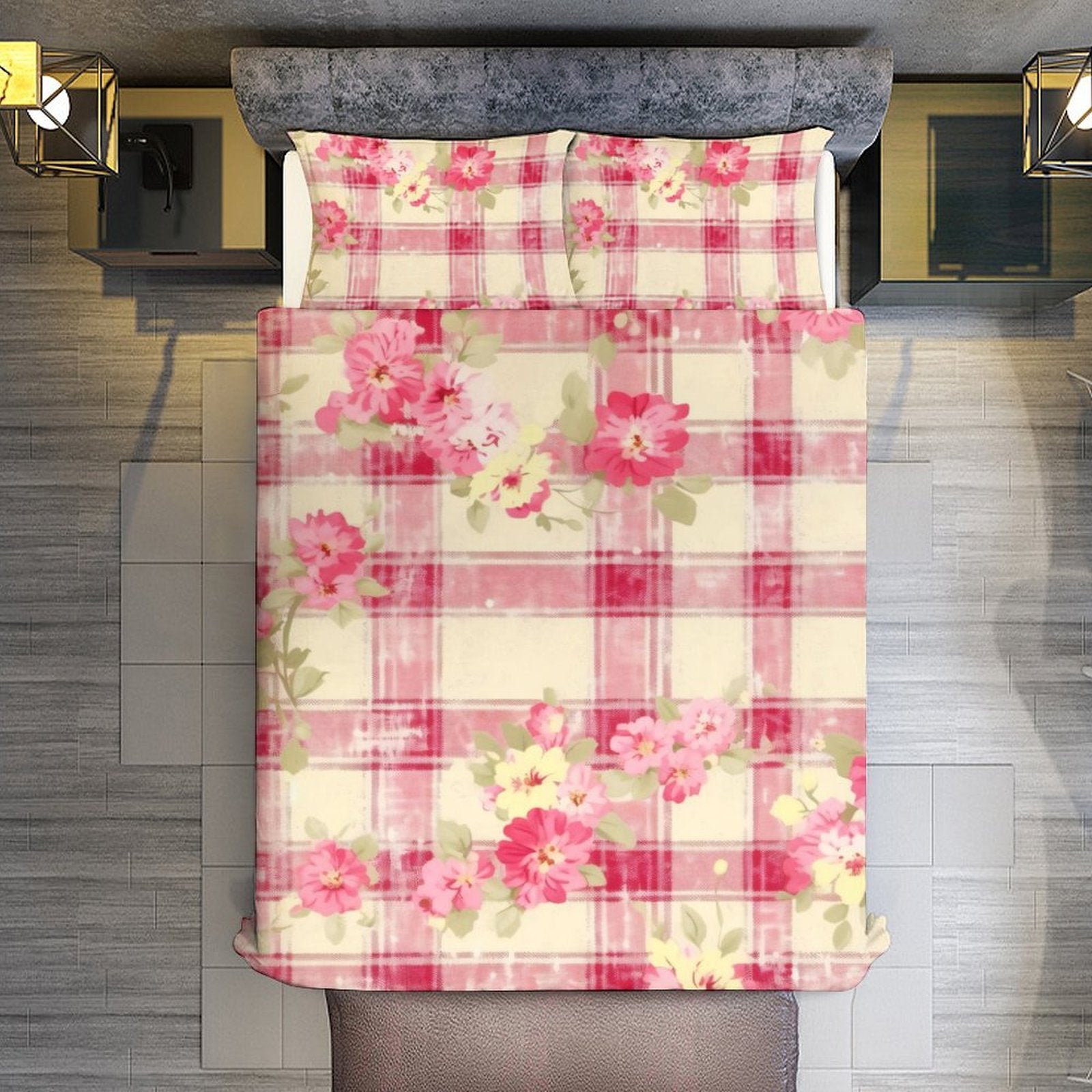 Full 3-Piece Bedding Set-86"×70"/ 218×177cm