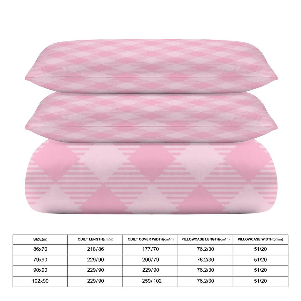 Full 3-Piece Bedding Set-86"×70"/ 218×177cm