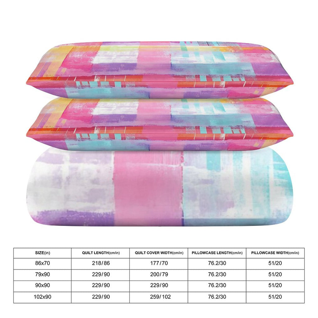 Full 3-Piece Bedding Set-86"×70"/ 218×177cm