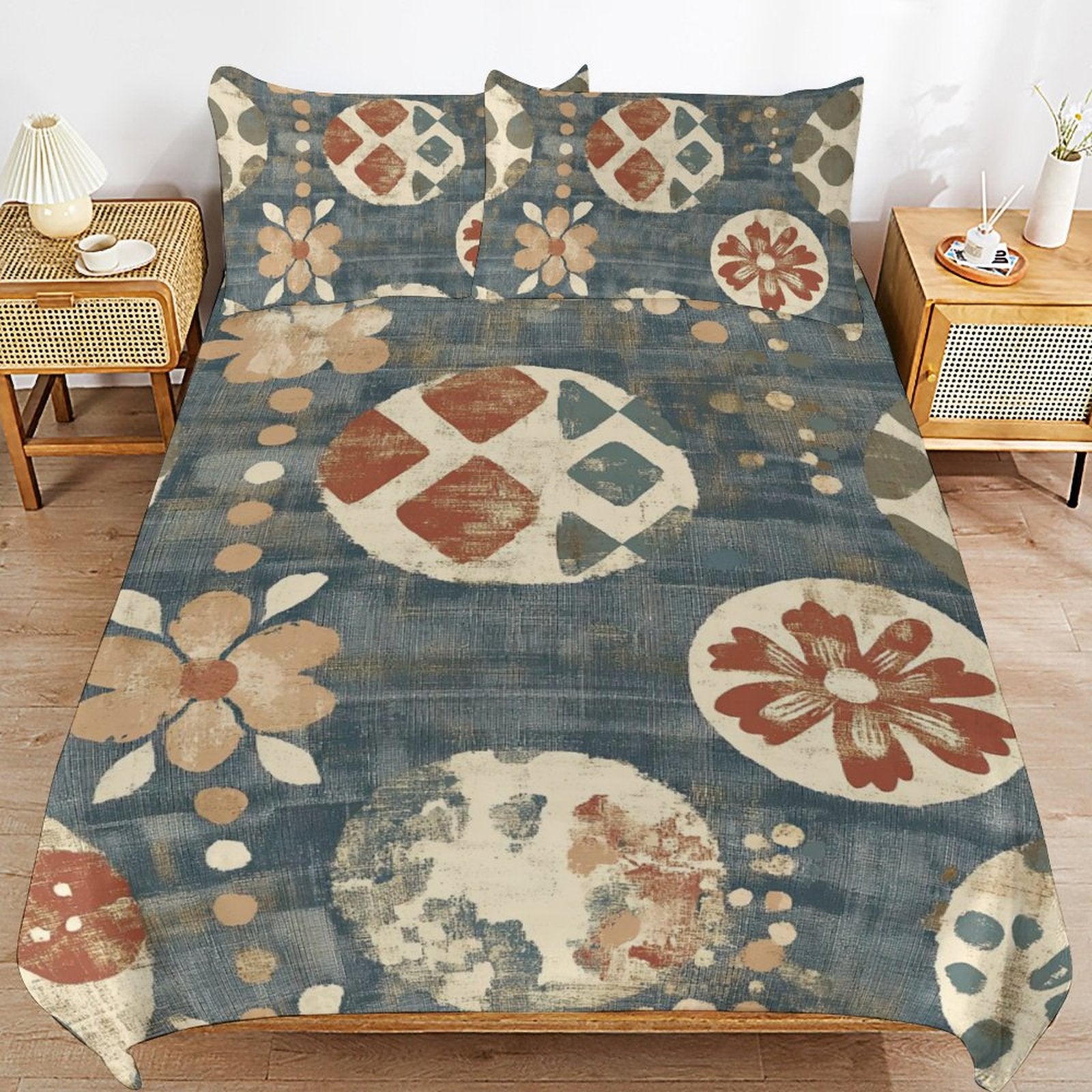 Full 3-Piece Bedding Set-86"×70"/ 218×177cm