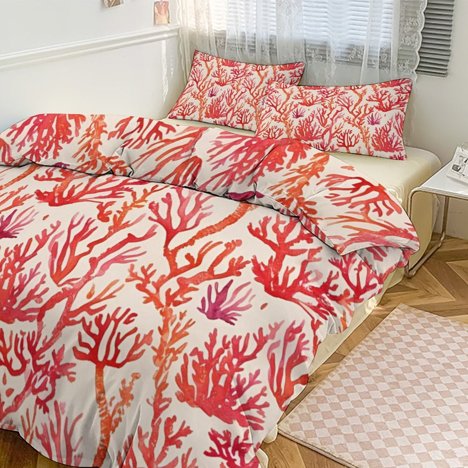 King 3-Piece Bedding Set-102"x90"/ 259x229cm