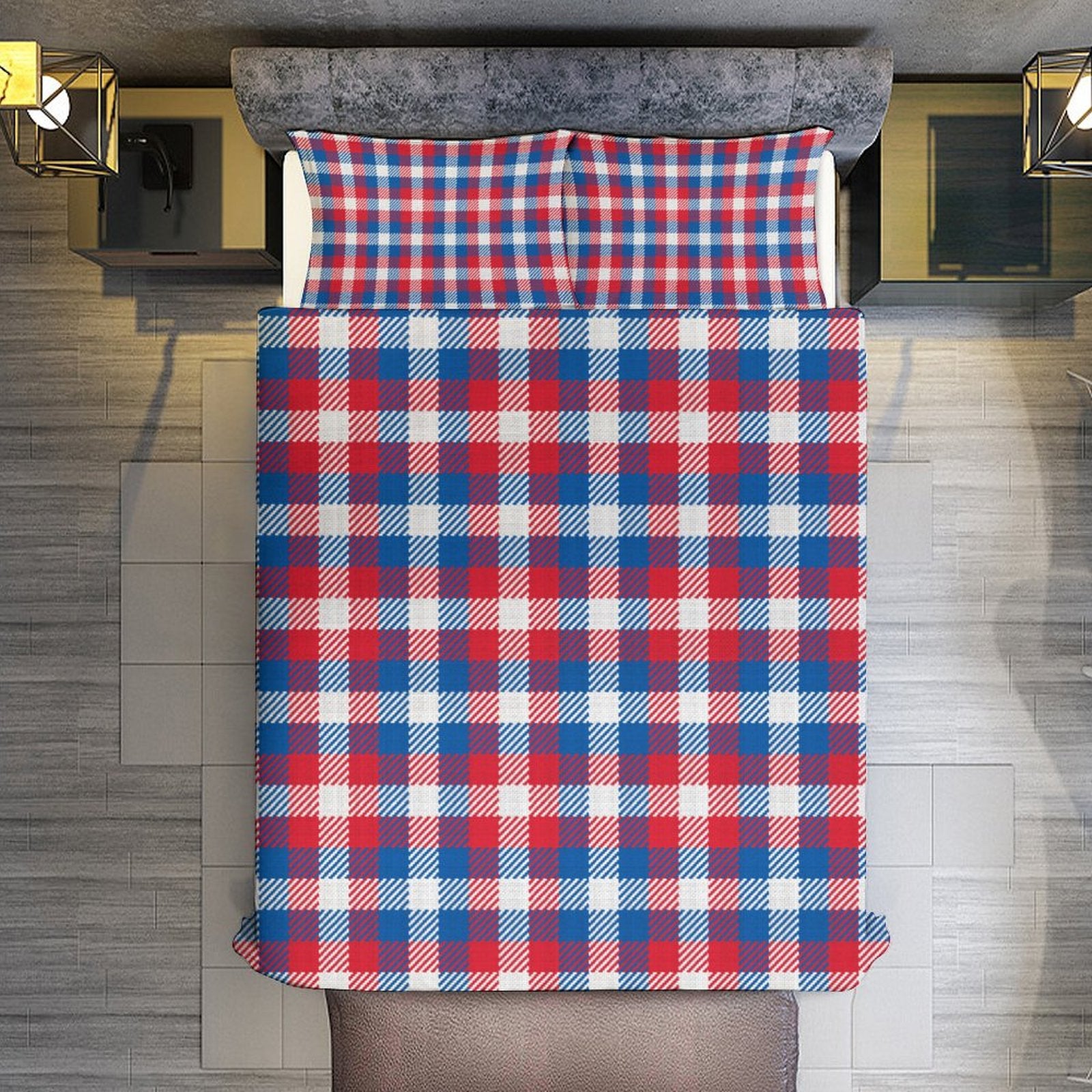 Queen 3-Piece Bedding Set-90"x90"/ 229x229cm