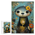 Boho Baby Otter Wooden Puzzle
