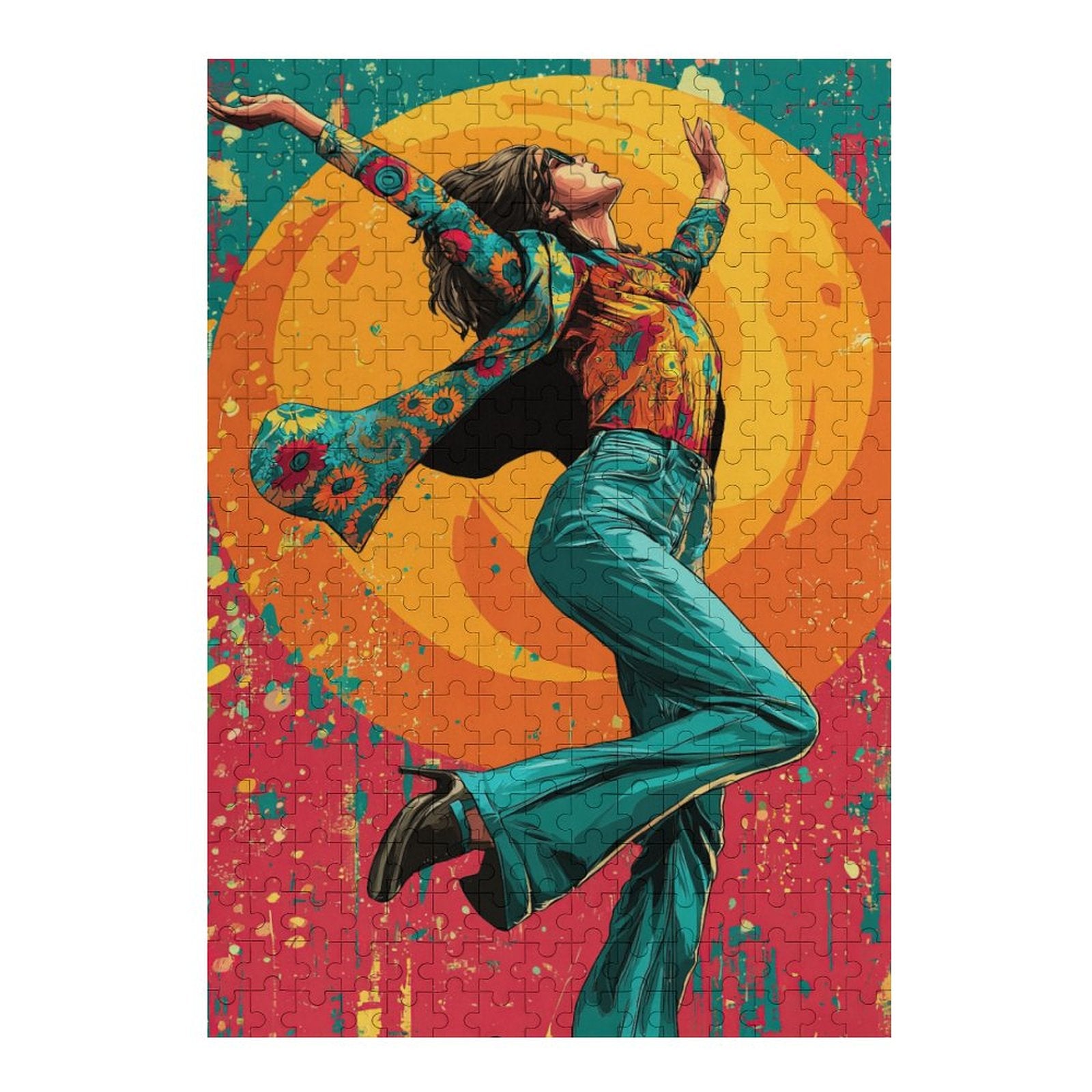 Dancin dancin Wooden Puzzle