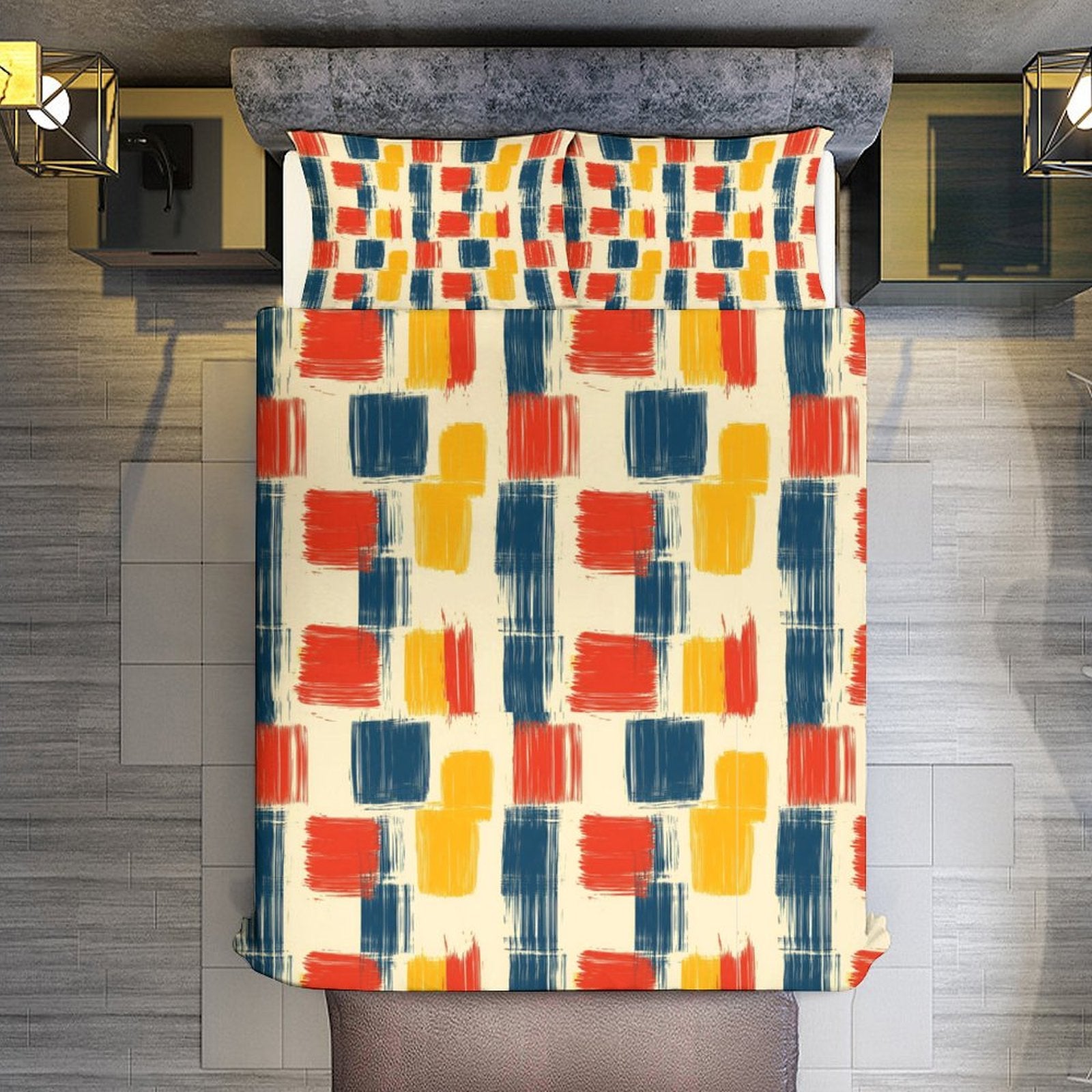 King 3-Piece Bedding Set-102"x90"/ 259x229cm