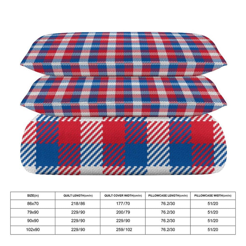 King 3-Piece Bedding Set-102"x90"/ 259x229cm