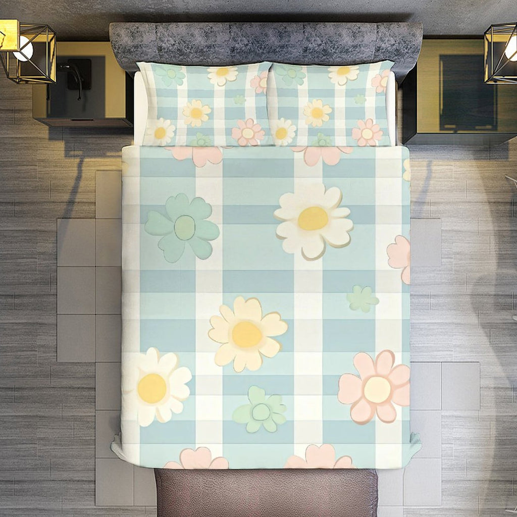 Queen 3-Piece Bedding Set-90"x90"/ 229x229cm