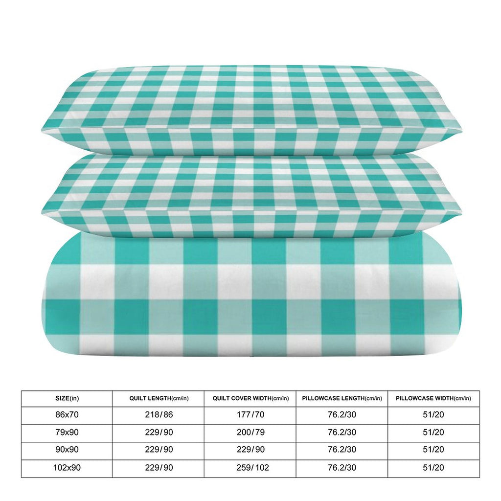 Queen 3-Piece Bedding Set-90"x90"/ 229x229cm