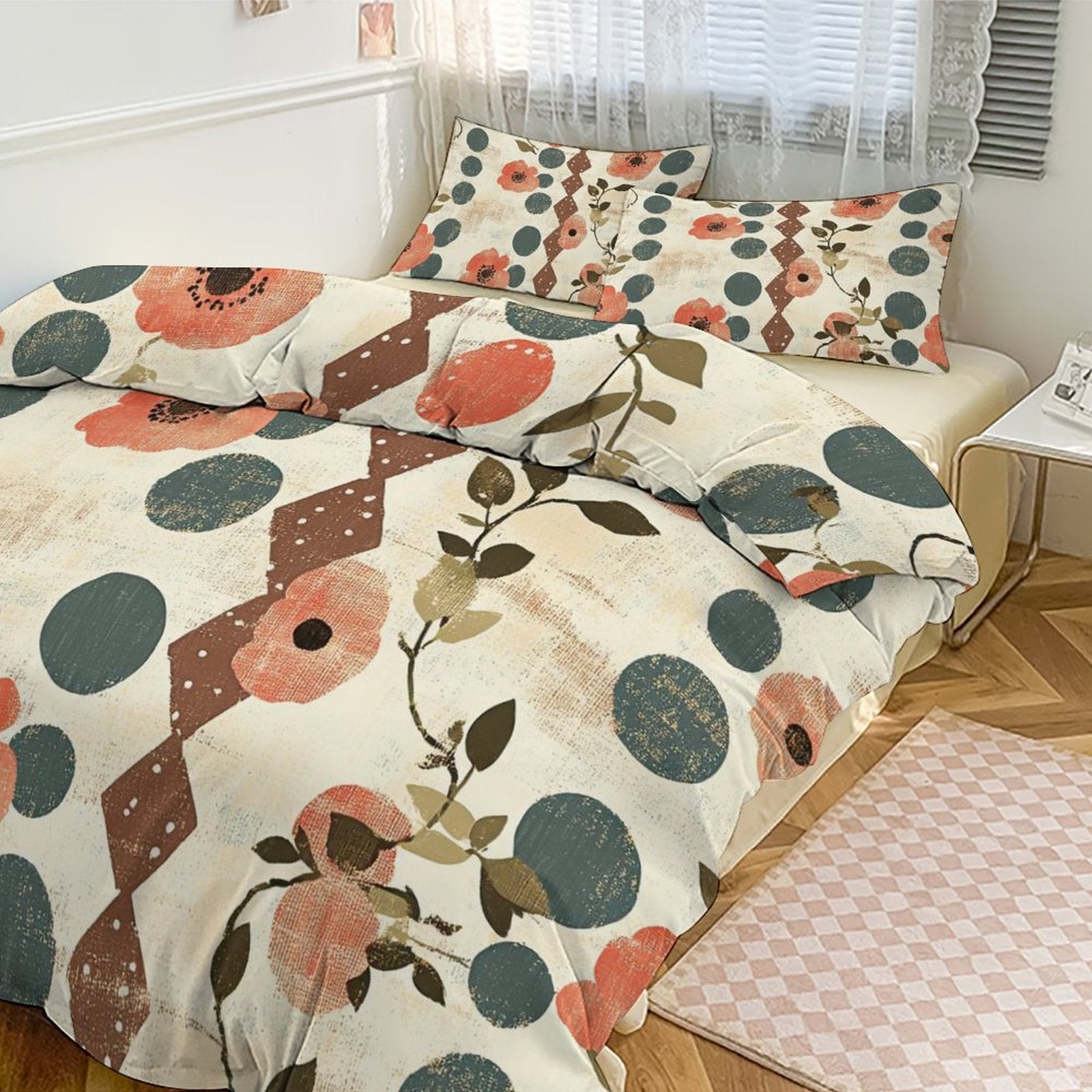 King 3-Piece Bedding Set-102"x90"/ 259x229cm