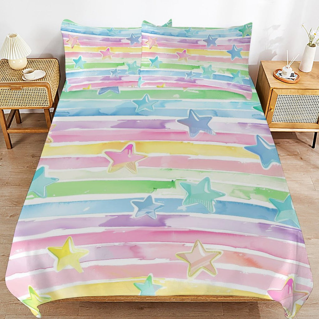 Queen 3-Piece Bedding Set-90"x90"/ 229x229cm