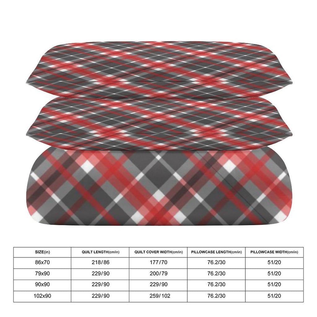 Full 3-Piece Bedding Set-86"×70"/ 218×177cm