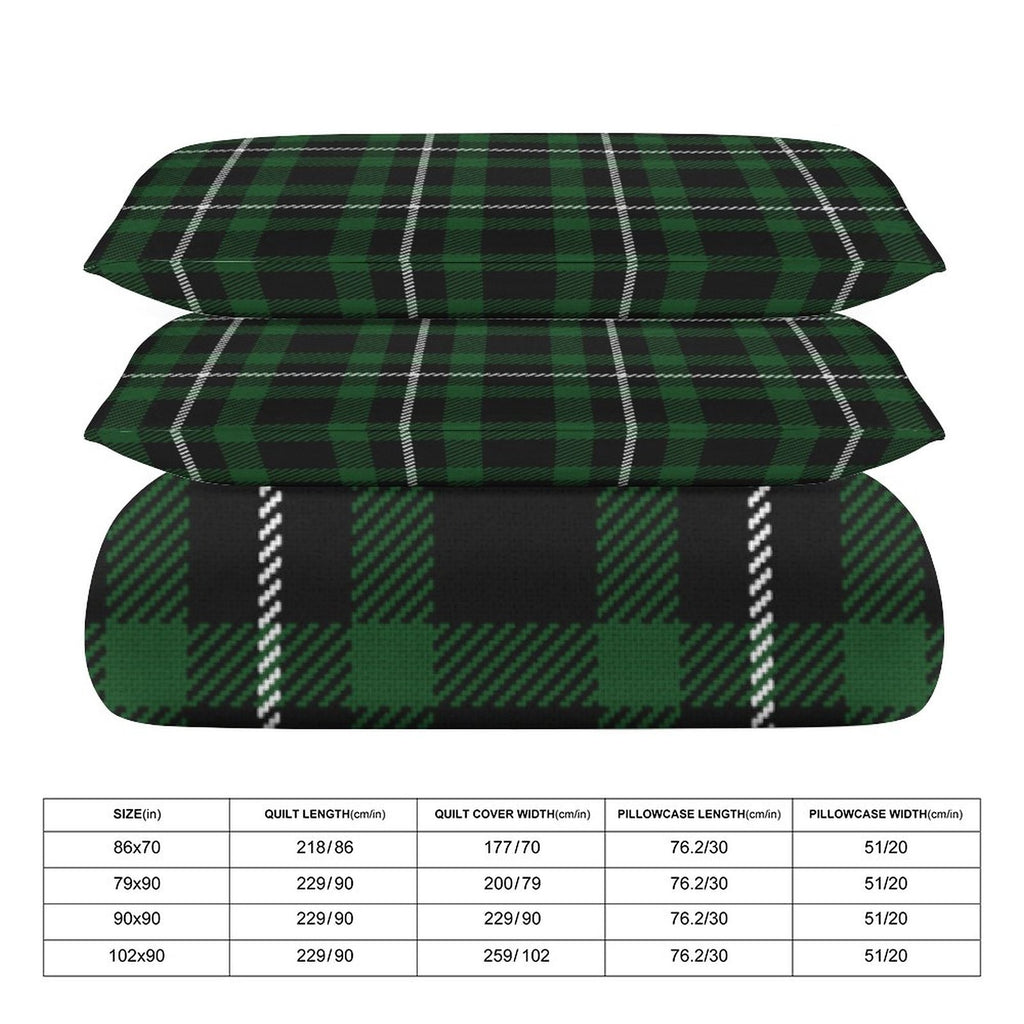 Queen 3-Piece Bedding Set-90"x90"/ 229x229cm