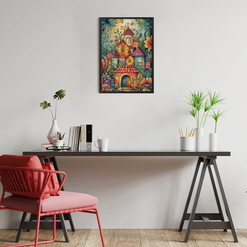 Colorful Wooden Puzzle