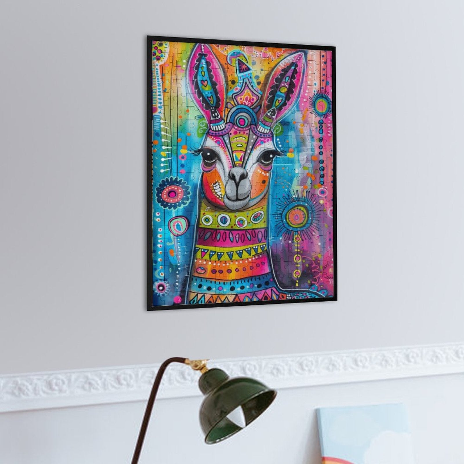 Colorful Camel Wooden Puzzle