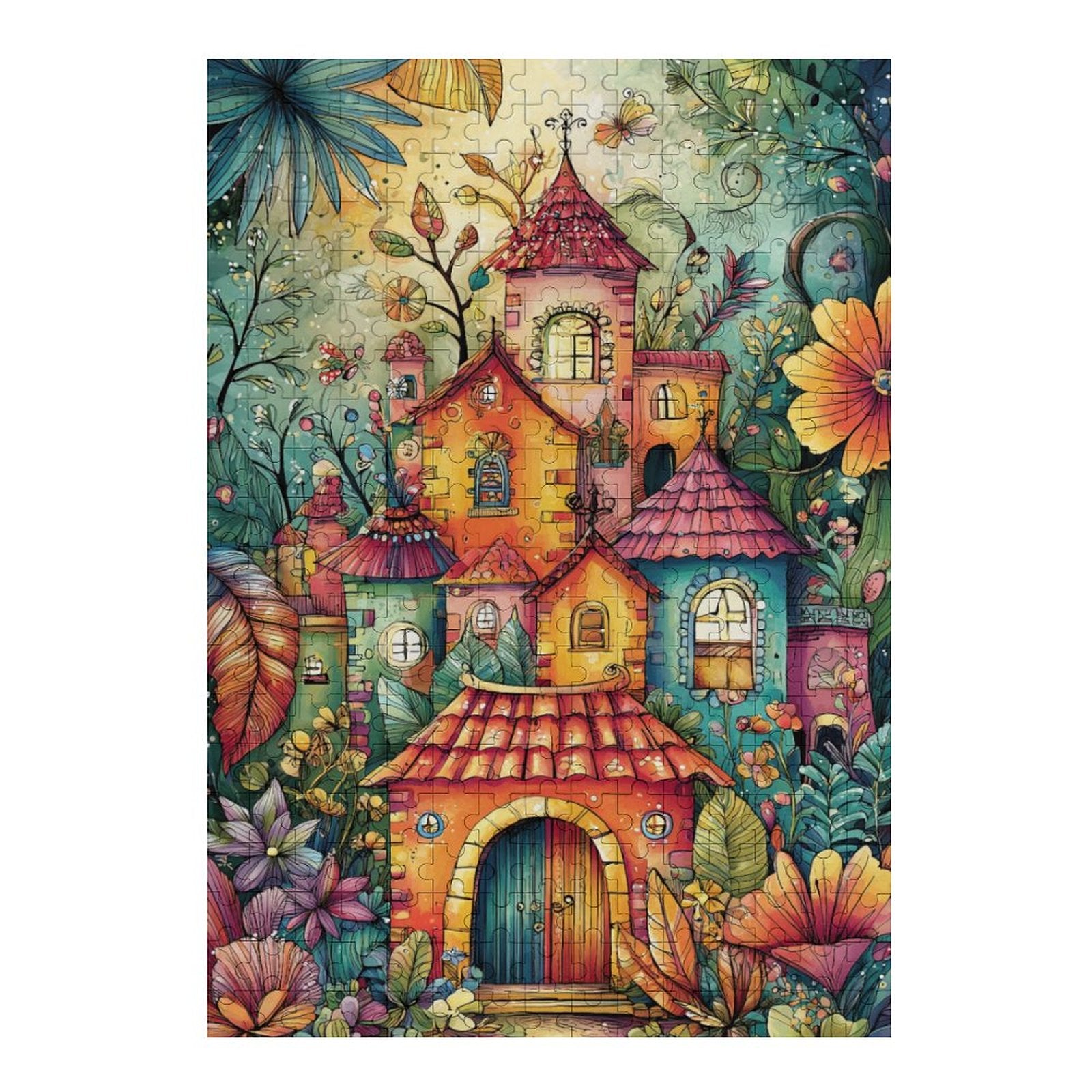 Colorful Wooden Puzzle