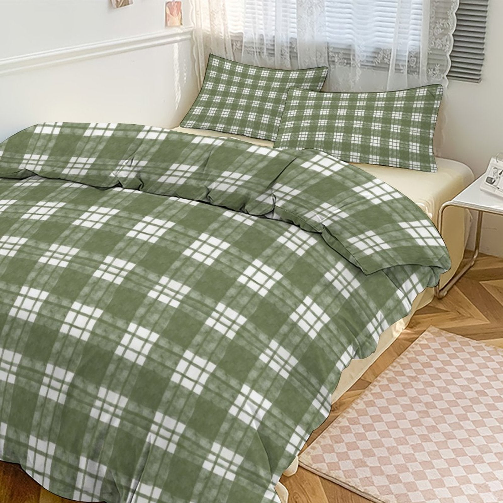 King 3-Piece Bedding Set-102"x90"/ 259x229cm