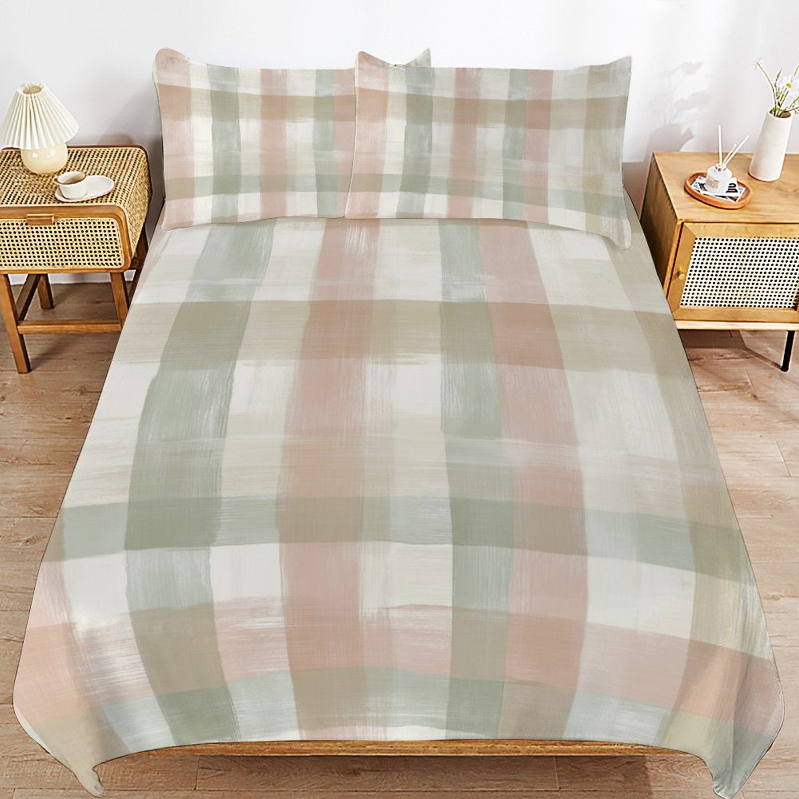 Queen 3-Piece Bedding Set-90"x90"/ 229x229cm
