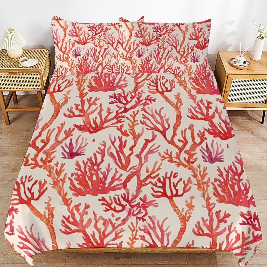 Queen 3-Piece Bedding Set-90"x90"/ 229x229cm