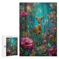 Iridescent deer Wooden Puzzle
