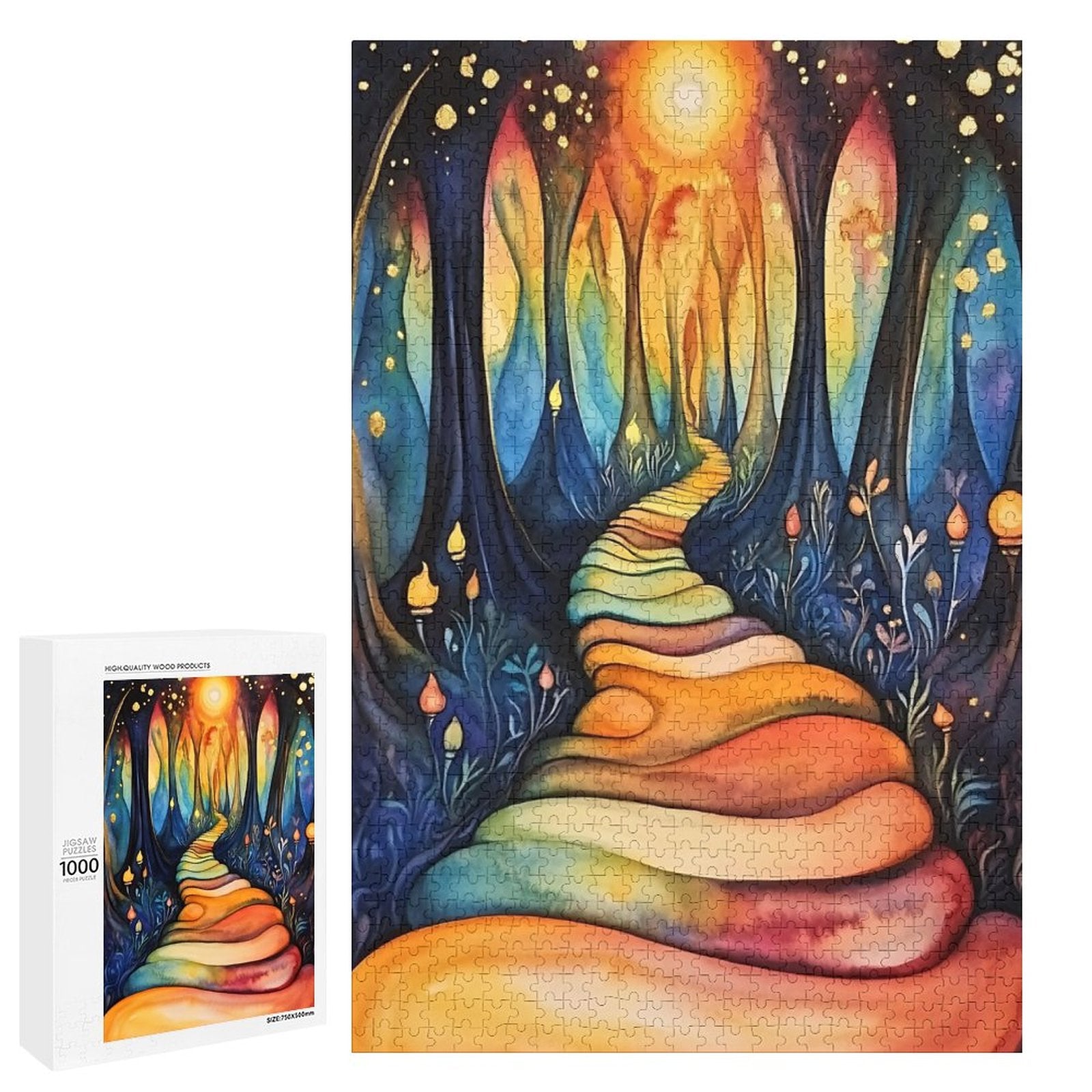 Forest path Wooden Puzzle