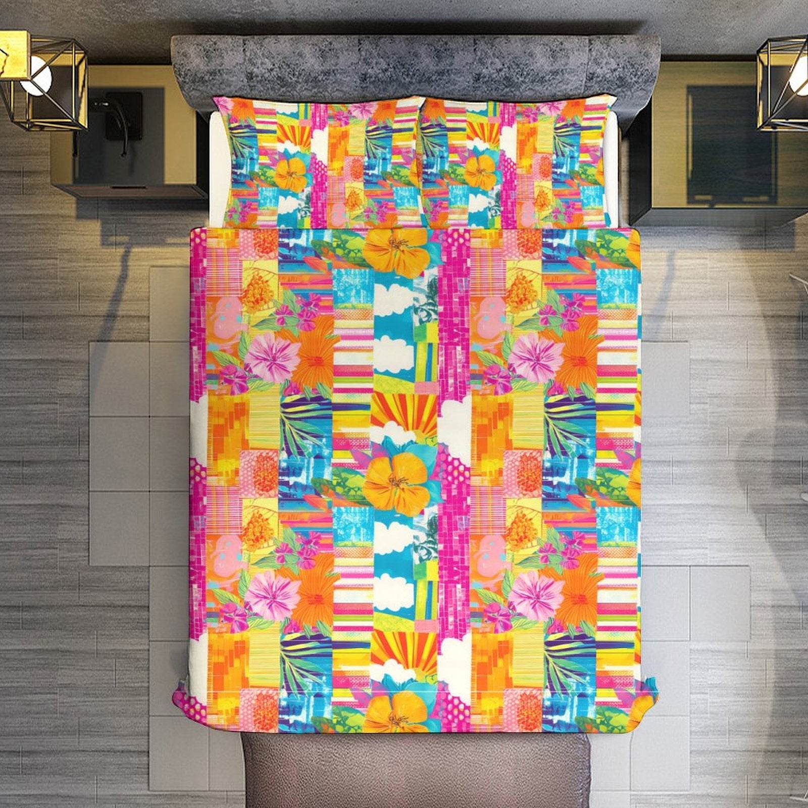 Full 3-Piece Bedding Set-86"×70"/ 218×177cm