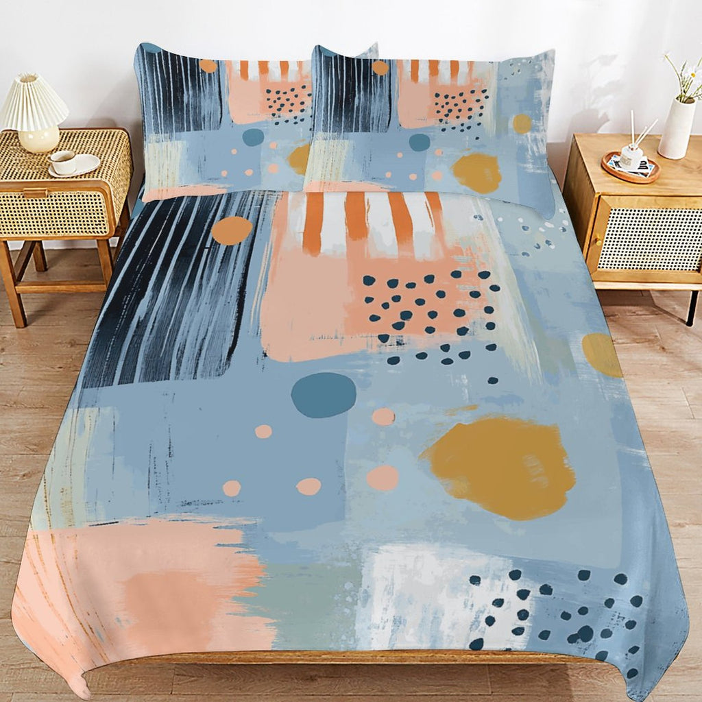 Queen 3-Piece Bedding Set-90"x90"/ 229x229cm