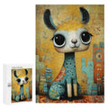 Baby Llama Wooden Puzzle