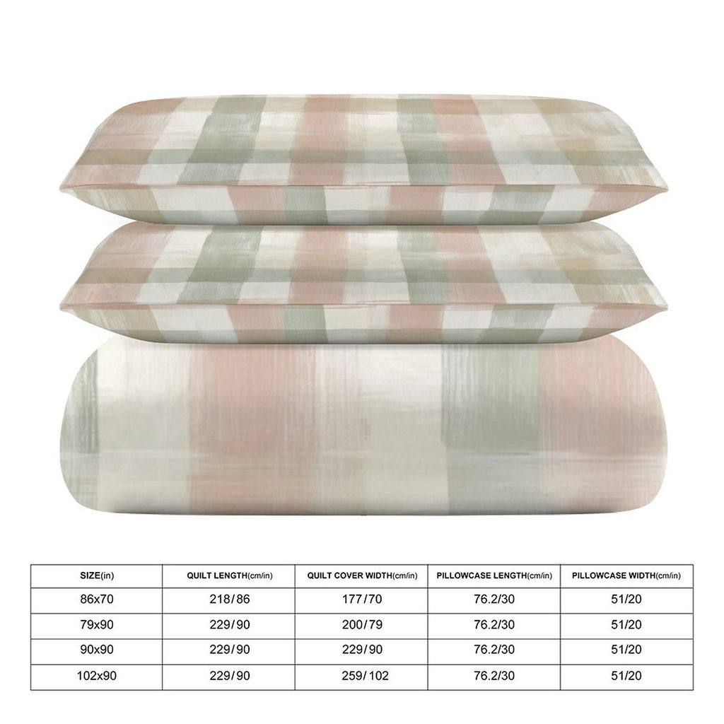 Queen 3-Piece Bedding Set-90"x90"/ 229x229cm