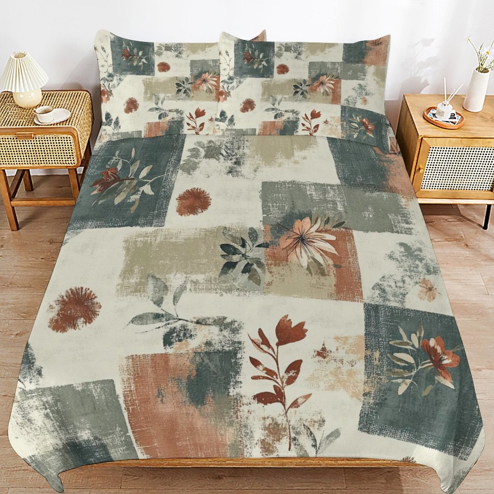 King 3-Piece Bedding Set-102"x90"/ 259x229cm